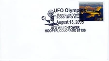 UFO OLYMPICS, HOOPER, CO,  2005  FDC20184