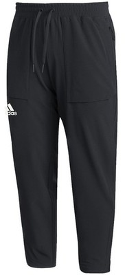Adidas Men's Team Sideline 21 Woven Slim Leg Training Pants   Black/White (2XL)