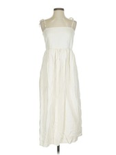 Uniqlo Women Ivory Casual Dress XS