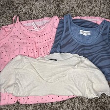 Women's Size L Live Love Lounge By Karen Neuburger 3-Piece Lounge Set Pajamas