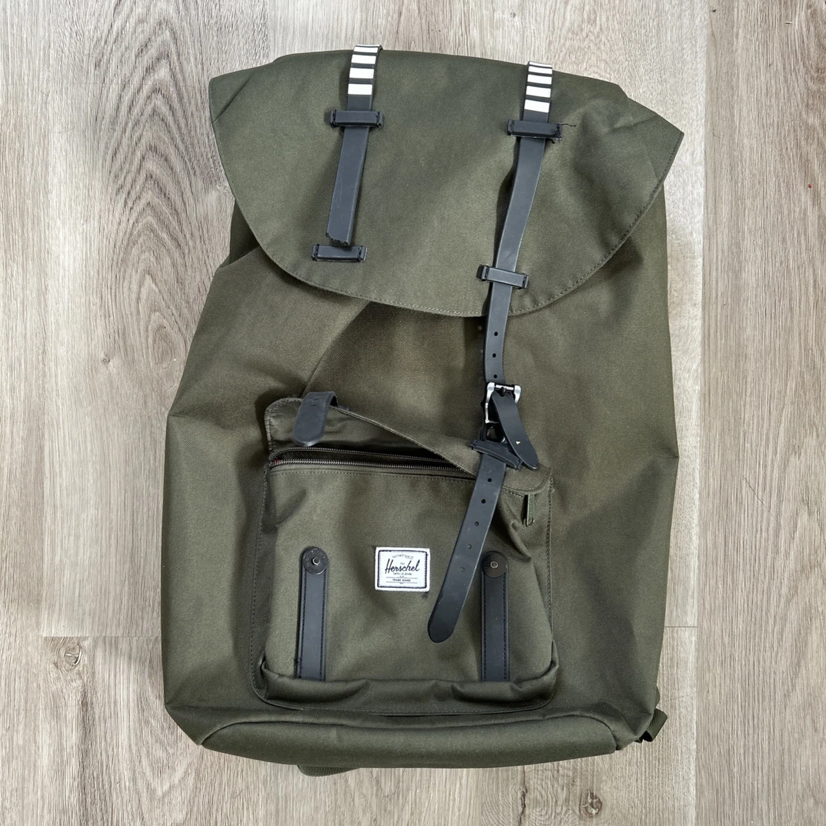 american leather co sutton backpack American Leather Co. Sutton Backpack Silver Brushed