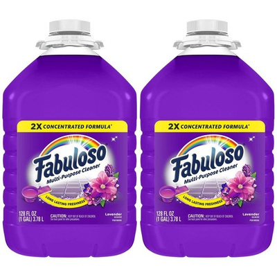 #ad 128 oz Lavender 2X Concentrated All Purpose Cleaner and Floor Cleaner 2 Pack $19.26