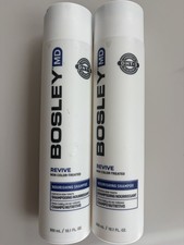 2 Bosley MD Revive Nourishing Shampoo for Non Color-Treated Hair 10.1 oz New