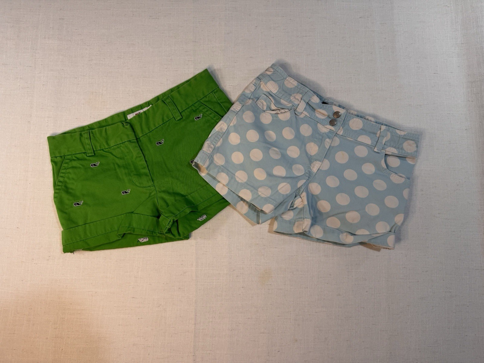 Mini Boden Vineyard Vines Match Up Set Of Girls Shorts Sz 9/10