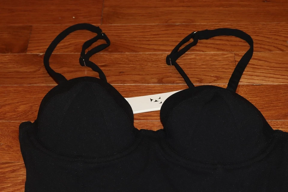 BNWT Fleur du Mal Eco Luxe Jersey Bullet Bodysuit Size Extra Small MSRP $135!! - Image 3 of 4