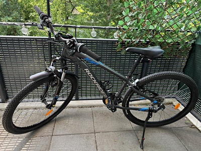 Rockrider Mountainbike 27,5 Zoll Blau/Grau