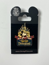 NEW Disney Disneyland 50th Anniversary Est 1955 Mickey Mouse & Castle Pin