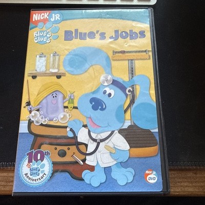 Nick Jr Blues Clues Blues Jobs DVD 10th Anniversary Kids Educational 2006