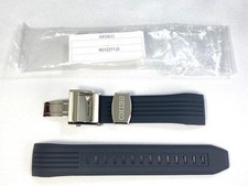 R01Z011J0 SEIKO Astron Cinturino in silicone 22 mm con fibbia nero SBXB015/8X82 0AC0 Co
