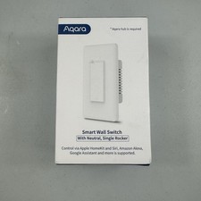 AQARA Smart Home Wall Switch With Neutral, Si...