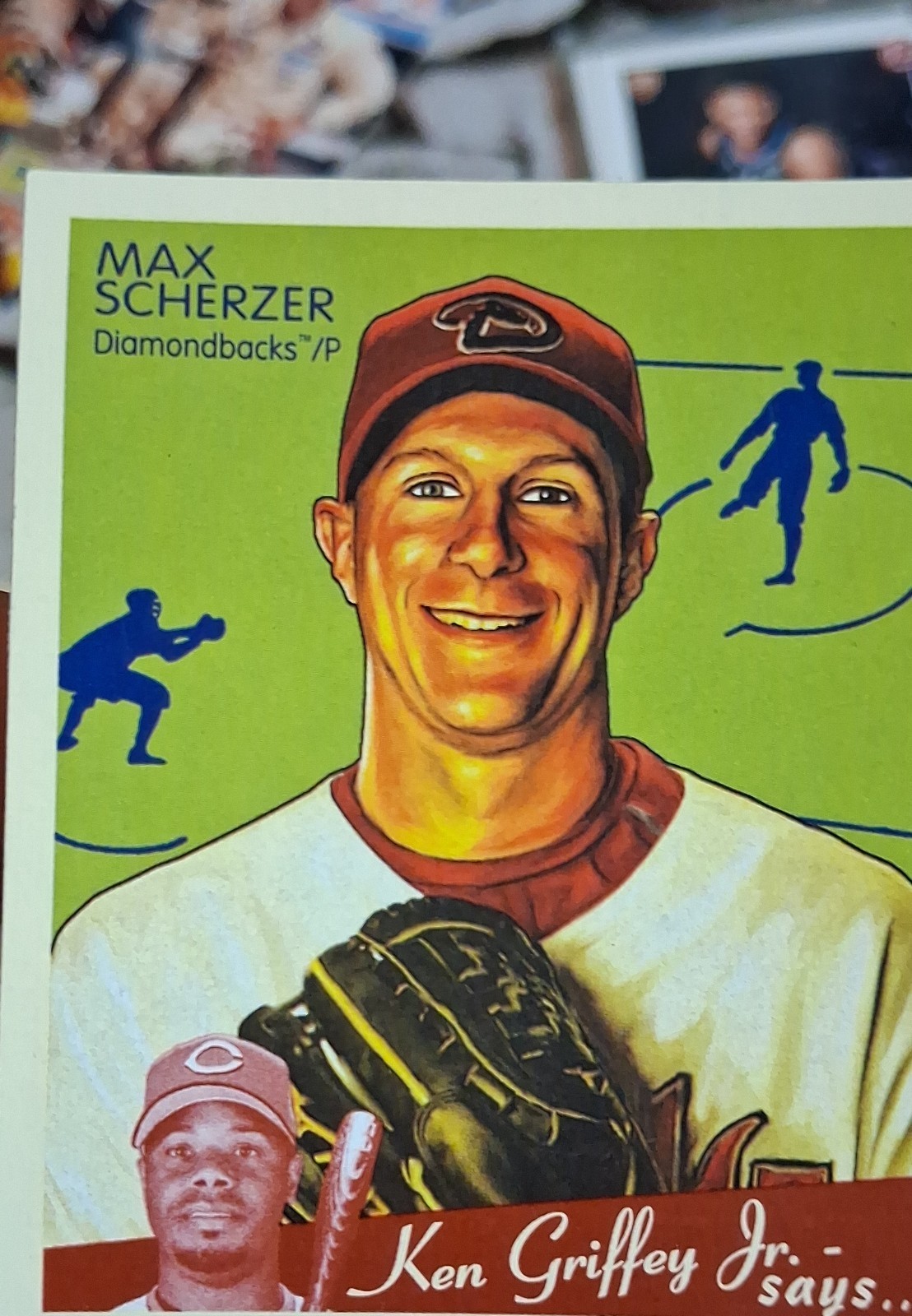 2008 Upper Deck Goudey - Max Scherzer #6 Mini Red Back (RC)