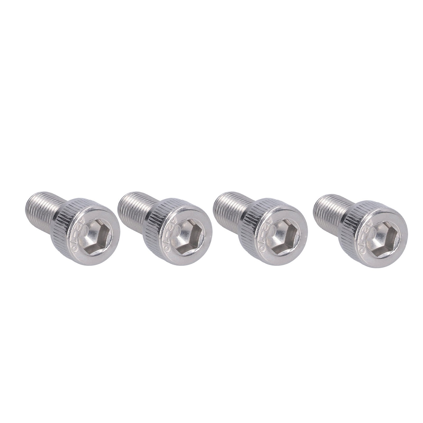 4Pcs Hex Bolt Socket Cap Screw A2 1.25mm Fine Pitch Fastener Hardware M10x20↑