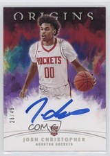 2021 Panini Origins Rookie FOTL Purple 28/49 Josh Christopher #RA-CHR Auto 0x6p