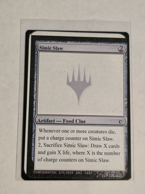 Simic Slaw - Playtest Card from MagicCon Chicago 2024 Unknown Event