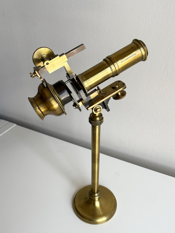 Antique Brass Microscope / Telescope sold AS-IS