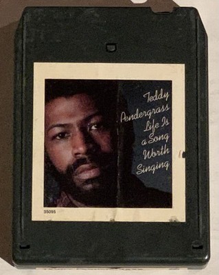 Teddy Pendergrass-Life is a Song Worth Singing 8-Track Tape Play Tested Working