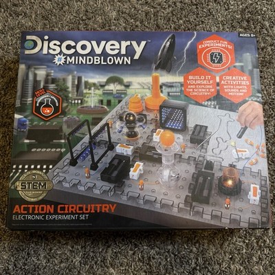 Discovery #MINDBLOWN Action Circuitry Electronic Experiment STEM Set Science Kit