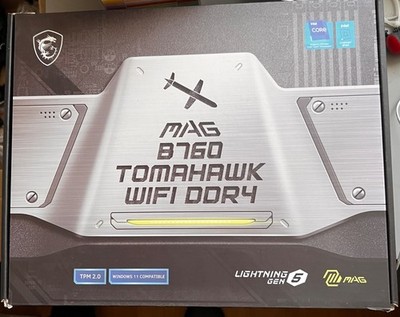 MSI MAG B760 TOMAHAWK WiFi DDR4 LGA 1700 ATX Intel Mainboard
