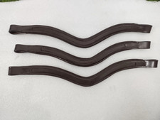 Lot 7 X 1 Leather Empty Channel Browband For Horse bridle 6,8 and 10 MM.