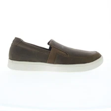 Drew Jump 43949-6F Mens Brown Extra Wide 4E Loafers & Slip Ons Casual Shoes