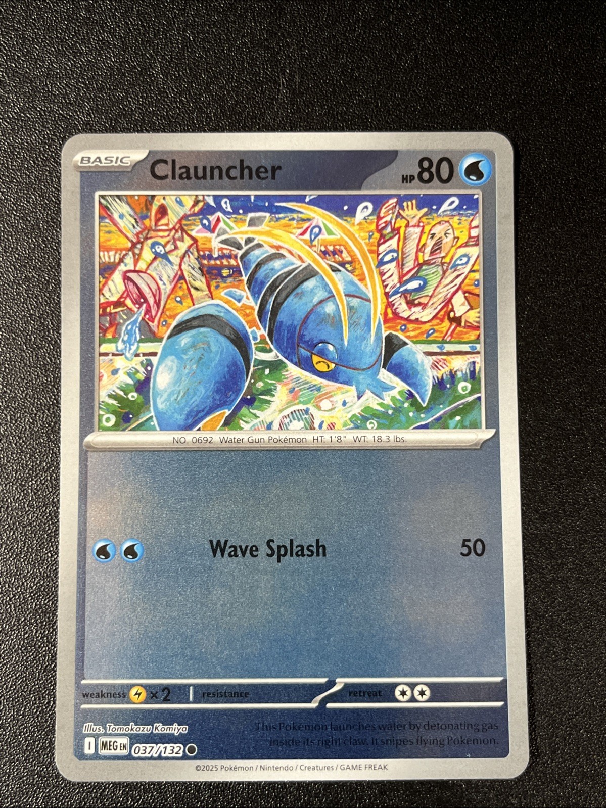 Clauncher 037/132 Me01: Mega Evolution Reverse Holo LP