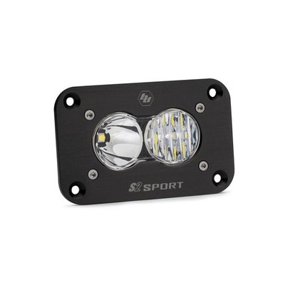 Baja Designs S2 Sport Black Flush Mount LED Light Pod (Driving/Comb... Fast Ship