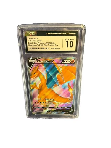 2020 Black Star Promos #SWSH050 Charizard V CGC 10