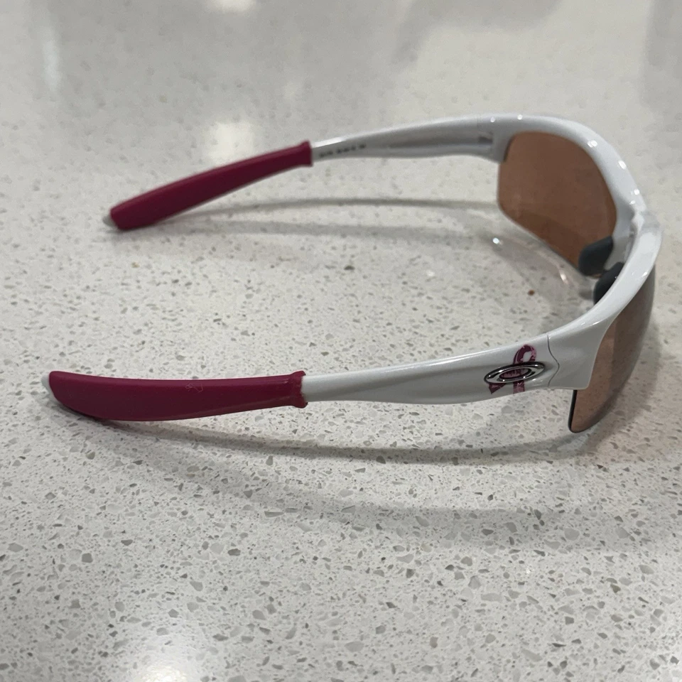 SOLO MARCOS blancos de concientización sobre el cáncer de mama Oakley Commit - arañazos 24-176 Foto 3 de 4