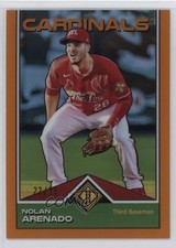 2024 Topps Transcendent Collection Orange Refractor 22/25 Nolan Arenado #72 1ob0