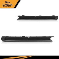 Front Bumper Trim w/Fog Light Hole Left+Right Fit For Volkswagen Jetta 2015-2018