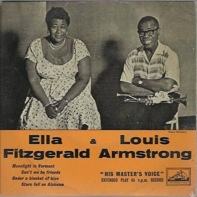 Ella Fitzgerald & Louis Armstrong - Moonlight In Vermont / Can't