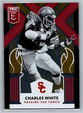Charles White/George Rogers #6, Passing the Torch, 2018 Panini Elite Draft Picks