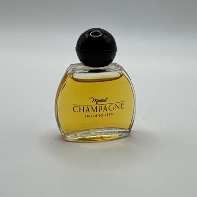 Vintage Germaine Monteil Champagne Eau de Toilette 0.19 oz Mini Perfume Bottle