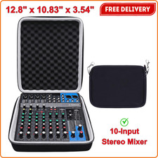 Hard Case for YAMAHA MG10XU, MG10, Mg0610-Input Stereo Mixer,Small Storage Cover