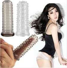 Finger-Extender-Sleeve-Lady-Waterproof-Finger-Massage-Wand-G-Spot-Dildo