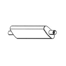 Muffler fits John Deere 4555 4640 4650 4755 4840 4850 4955 RE20222 AR77304