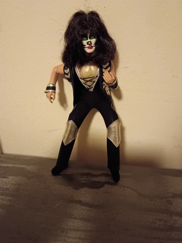 Peter Criss Mego 1977 Doll  8" Figure