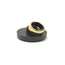 Oura Ring Gen 3 Horizon - Titanium - Size 08 - Gold - HEAVILY SCRATCHED