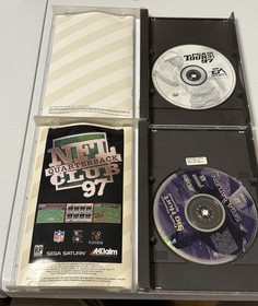 Frank Thomas Big Hurt Baseball & PGA 97 (Sega Saturn)