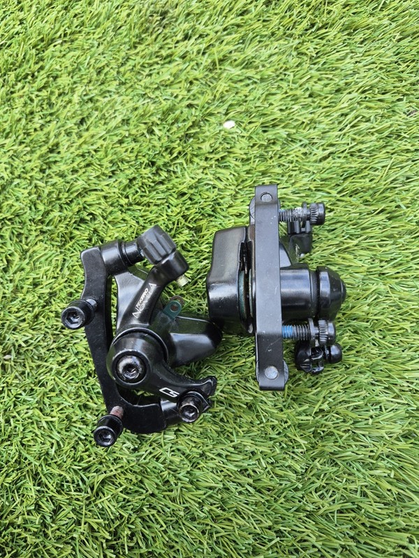 Tektro Novela Mechanical Disc Brake Calipers. Cable Operated Novel A
