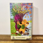 Barney's 1-2-3-4 Seasons VHS Video 1996 Roadshow & Barneys Magical Musical Adv
