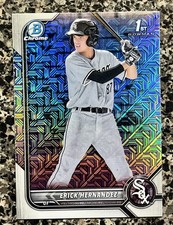 Erick Hernandez 2022 Bowman Chrome #BCP-181 1st Prospects Mojo Refractor