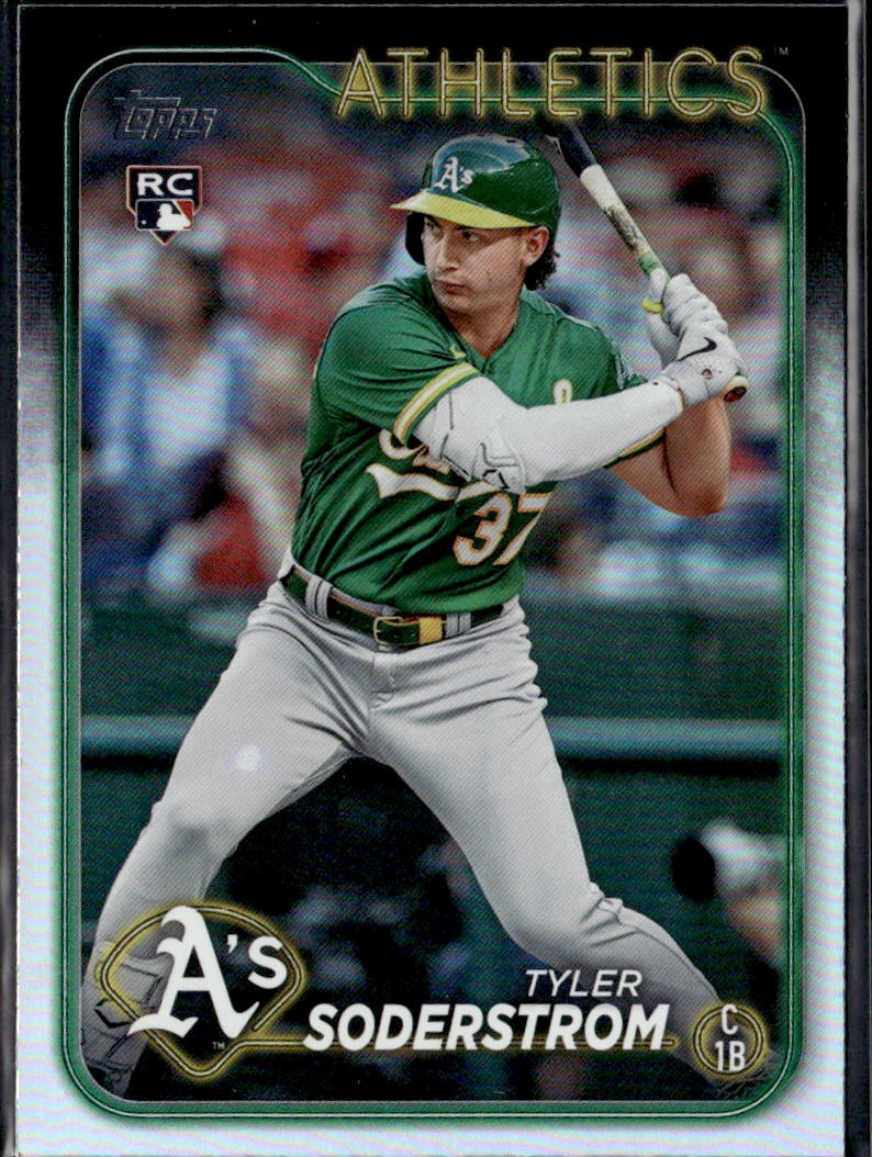 2024 Topps Tyler Soderstrom #244 Rainbow Foil