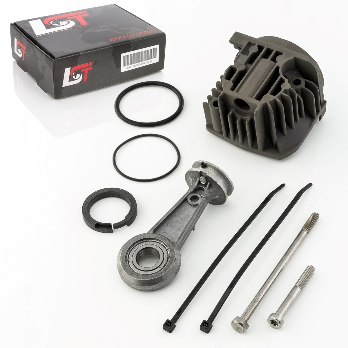 Air Suspension Compressor Pump Repair Kit O-Ring Screws Set for BMW X5 E53
