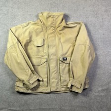 Vintage Helly Hansen Utility Workwear Jacket Tan Men’s Uk Size Large 