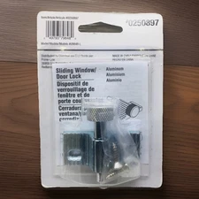 Sliding Glass Door Lock for Exterior Patio 0250897 Aluminum New Gate House