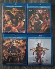 The Hunger Games Movie Collection 4-Film Blu-ray Catching Fire, Mockingjay