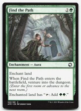 Find the Path 183 Adventures in the Forgotten Realms Magic: The Gathering LP