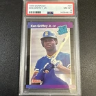 1989 Donruss #33 Ken Griffey Jr. PSA 8 Rated Rookie HOF