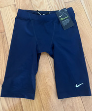 NWT Nike Hydrastrong Strive Boy's Jammer Swim Shorts Blue sz 28 Ret 50